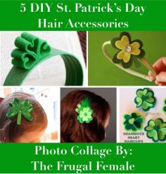 
                    
                        DIY Hair Acessories for St. Patrick's Day!
                    
                