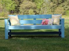 
                    
                        Ana White | Build a Modern Park Bench | Free and Easy DIY Project and Furniture Plans
                    
                