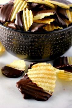 
                    
                        Chocolate Covered Potato Chips | www.pumpkinnspice...
                    
                