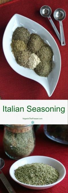 
                    
                        Italian seasoning adds so much to a sauce or casserole.  You probably have all of the ingredients in your cupboard already so check it out.  It only takes a little measuring and you are done.
                    
                