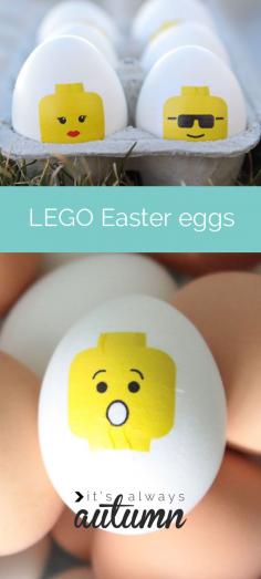 
                    
                        looking for a unique and easy alternative to dying eggs? Try this fun, easy technique for making LEGO mini fig Easter eggs
                    
                