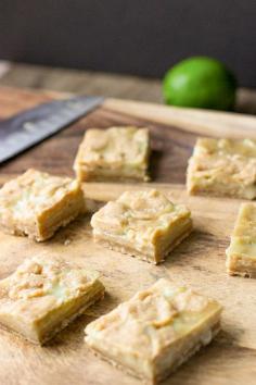
                    
                        These coconut lime curd bars are egg-free and delicious! mysequinedlife.com
                    
                