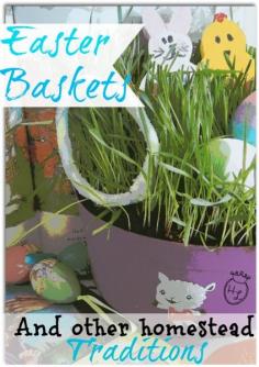 
                    
                        Living Easter Baskets and Other Homestead Traditions for the Spring l Homestead Lady (.com)
                    
                