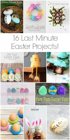 
                    
                        16 great last minute Easter projects
                    
                