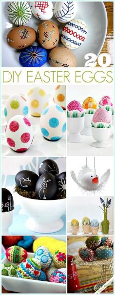 
                    
                        DIY Easter Egg Tutorials... These are ADORABLE! #easter The 36th Avenue .com.com
                    
                