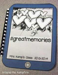 
                    
                        See how I held a hashtag hop with my class and ended up with my own teacher memory book!  My kids LOVED this!
                    
                