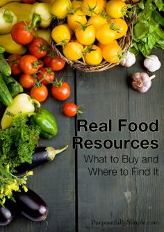 
                    
                        Real Food Resources
                    
                