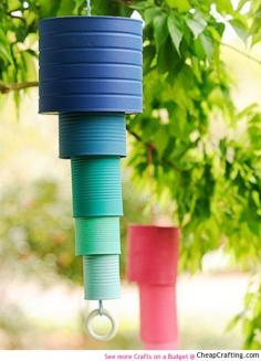 
                    
                        Ombre Wind Chime #DIY #gardening
                    
                