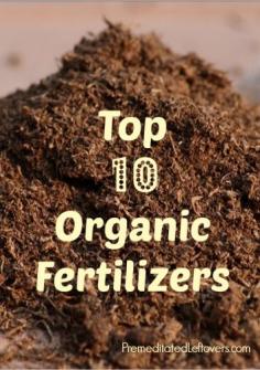 
                    
                        The benefit of using organic fertilizers is that the plant can only uptake the nutrients it can use at the current time and no more.
                    
                
