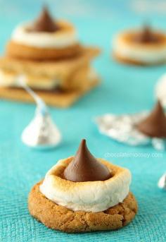 
                    
                        Smores Blossom Cookies - better than its cousin the peanut butter blossom
                    
                