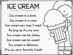 
                    
                        Free printable ice cream poem for theme day learning & FUN!
                    
                