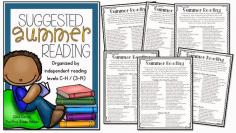 
                    
                        Suggested summer reading lists based on independent reading levels (C-H/ 3-14)
                    
                