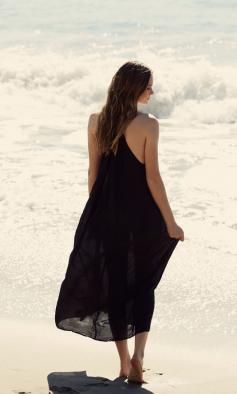 
                    
                        Cotton Silk Maxi Dress :: Summer Cover-Ups
                    
                