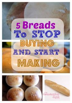 
                    
                        Stop buying these bread products and start making them at home for a simple, easy way to save money and eat better! The Homesteading Hippy #homesteadhippy #fromthefarm #breads #recipes
                    
                