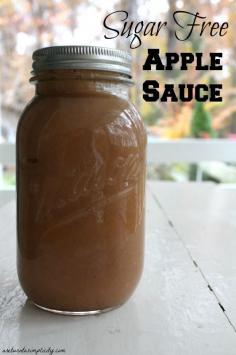 
                    
                        Preserve your fall bounty of apples with this simple, sugar free applesauce! Sugar Free Applesauce | areturntosimplici...
                    
                