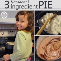 
                    
                        Kid-made chocolate cream pie that is dairy free!
                    
                