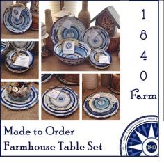 
                    
                        Made to Order - Farmhouse Table Set (seven pieces)
                    
                
