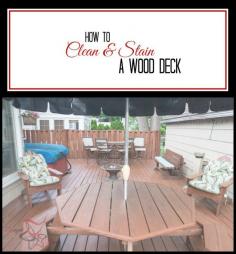
                    
                        How to Clean and Stain a Deck - Thompson's WaterSeal- ABC's of deck care- long lasting deck care- how to care for your wood deck
                    
                