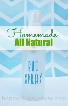 
                    
                        Make this quick and inexpensive diy recipe for non toxic bug spray to replace the chemical laded name brand varieties. It is all natural with no harsh chemicals, and delivers the same results! Happymoneysaver.com
                    
                