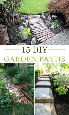 
                    
                        15 Creative DIY Garden Path Ideas
                    
                