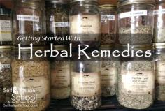 
                    
                        Getting Started With Herbal Remedies
                    
                
