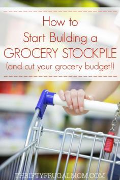 
                    
                        Want to save money on your grocery bill?  Having a grocery stockpile is one of the main  things that allows us to live on a $200/mo. grocery budget.  Want to get started building your own stockpile?  Learn how here!
                    
                