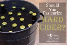 
                    
                        Should You Pasteurize Hard Cider?
                    
                