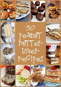 
                    
                        30 Peanut Butter Lover Recipes
                    
                