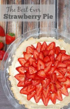 
                    
                        This really is the best strawberry pie recipe from happymoneysaver.com It's almost like a cheesecake dessert and has this orange glaze sauce that really takes the flavor over the top!
                    
                