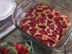 
                    
                        Strawberry Buckle with Vanilla Ice Cream recipe from Nancy Fuller via Food Network
                    
                