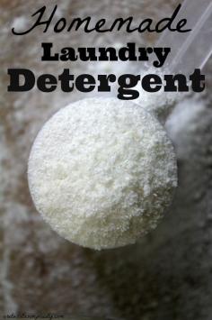 
                    
                        Looking for a detergent that is easy, inexpensive, and borax free?  Homemade Laundry Detergent | areturntosimplici...
                    
                