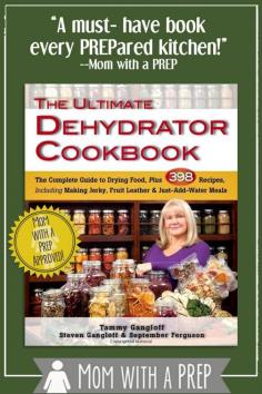 
                    
                        The Ultimate Dehydrator Cookbook - a must-have for every PREPared kitchen. Want to know how to dehydrate it? Read this book!
                    
                