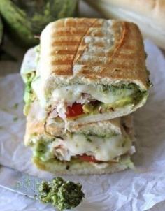 
                    
                        Leftover Thanksgiving Turkey Pesto Panini
                    
                