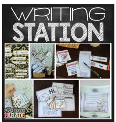 
                    
                        Fun ideas for Kindergarten Writing Station
                    
                