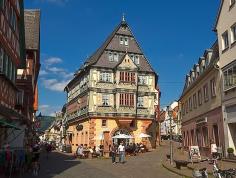 
                    
                        Gasthaus zum Riesen (Giant's Inn) in Miltenberg, is said to be the oldest continuously operating Inn in Germany
                    
                