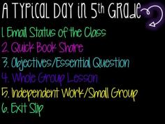 
                    
                        Life in Fifth Grade: A Typical DAY in 5th Grade (for me!) And Questions Answered!
                    
                