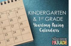
                    
                        The First Grade Parade: Year Long Planning & Pacing Guide (K & 1st Grades)
                    
                