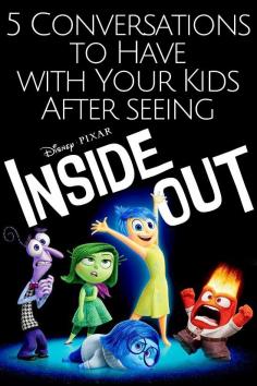 
                    
                        These are great talking points for conversations with your kids after seeing Disney Pixar's  Inside Out
                    
                