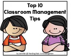 
                    
                        Herding Kats in Kindergarten: Top 10 Classroom Management Tips. Recharge, Reflect and Reset your Classroom Management!
                    
                