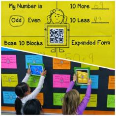 
                    
                        Place Value Mystery Number Interactive QR Code Bulletin Board {With FREE template and tutorial}
                    
                