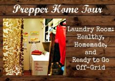
                    
                        900 sq ft Prepper Home Tour! Laundry Room: Healthy, Homemade, and Ready to Go Off-Grid | The Organic Prepper
                    
                