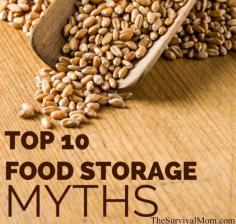 
                    
                        Top 10 Food Storage Myths
                    
                