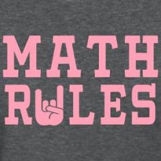 
                    
                        Math Rules teacher t-shirt!
                    
                