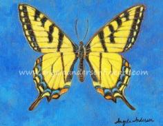
                    
                        Angela Anderson Art Blog: Swallowtail Butterfly - Acrylic Painting Tutorial Videos #LoveSummerArt
                    
                