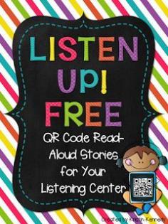
                    
                        {FREE} QR Code Read-aloud Stories for Your Listening Center
                    
                