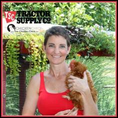 
                    
                        The Chicken Chick® Tractor Supply Ambassador.  #tsc #tractorsupply #backyardchickens #chickens
                    
                