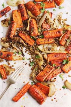 
                        
                            Spicy Maple Roasted Carrots with Crispy Lentils by withfoodandlove #Carrots #Lentils #Maple
                        
                    