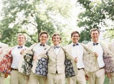 
                        
                            Groomsmen's attire: Idlewood Bespoke - New England Meets Southern Style Elegant Summer Wedding by Creative Compass Events (Coordination + Design) + Natalie Watson (Photography)
                        
                    