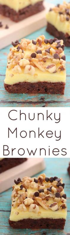 
                    
                        Chunky Monkey Brownies  :: Delicious Desserts recipe
                    
                