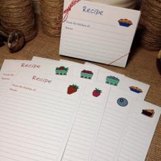 
                        
                            Recipe Card Set Berry Season Collection by 1840Farm on Etsy
                        
                    